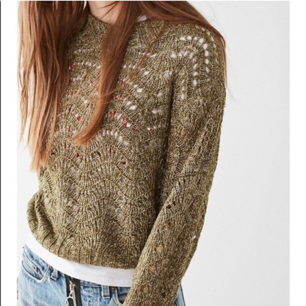 URBAN OUTFITTERS Olive green Knit sweater